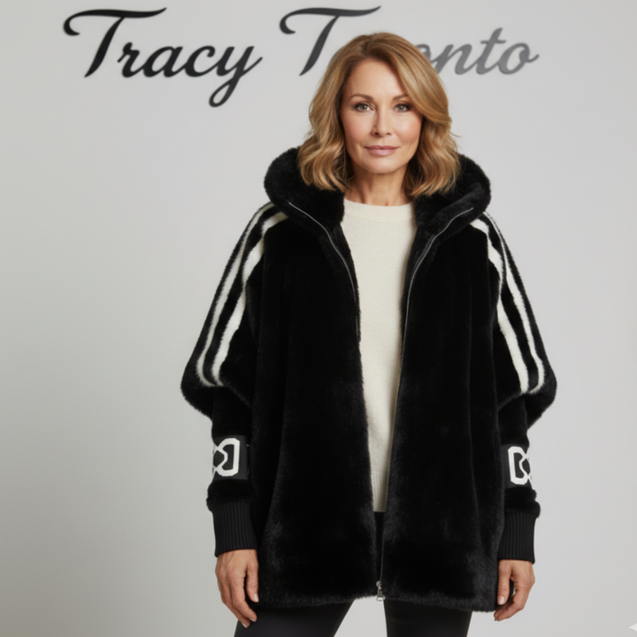 NORAH | Warm Hooded Teddy Coat