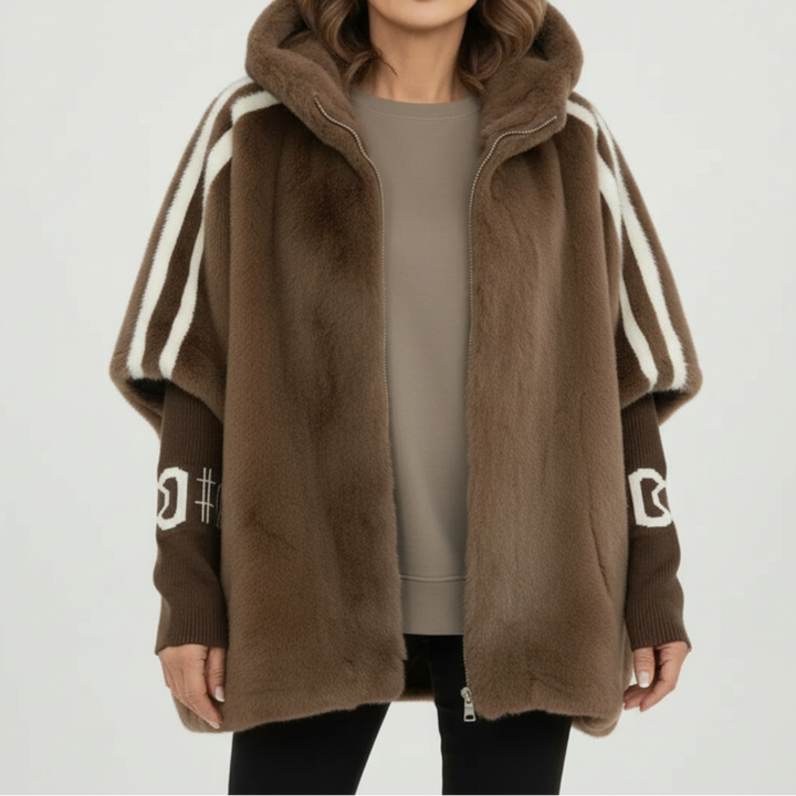 NORAH | Warm Hooded Teddy Coat
