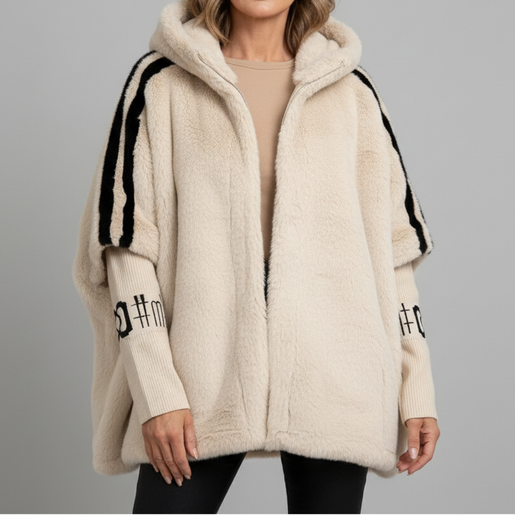 NORAH | Warm Hooded Teddy Coat