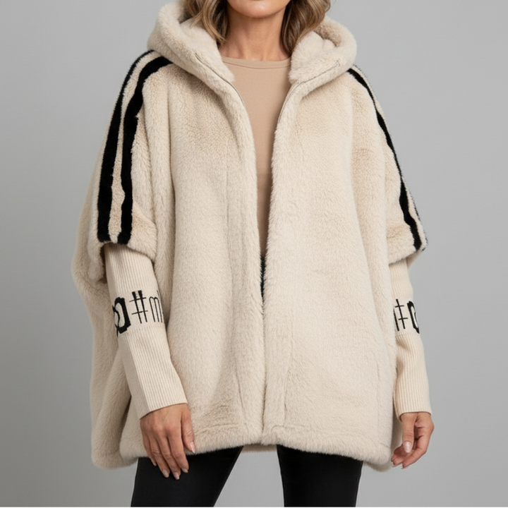 NORAH | Warm Hooded Teddy Coat