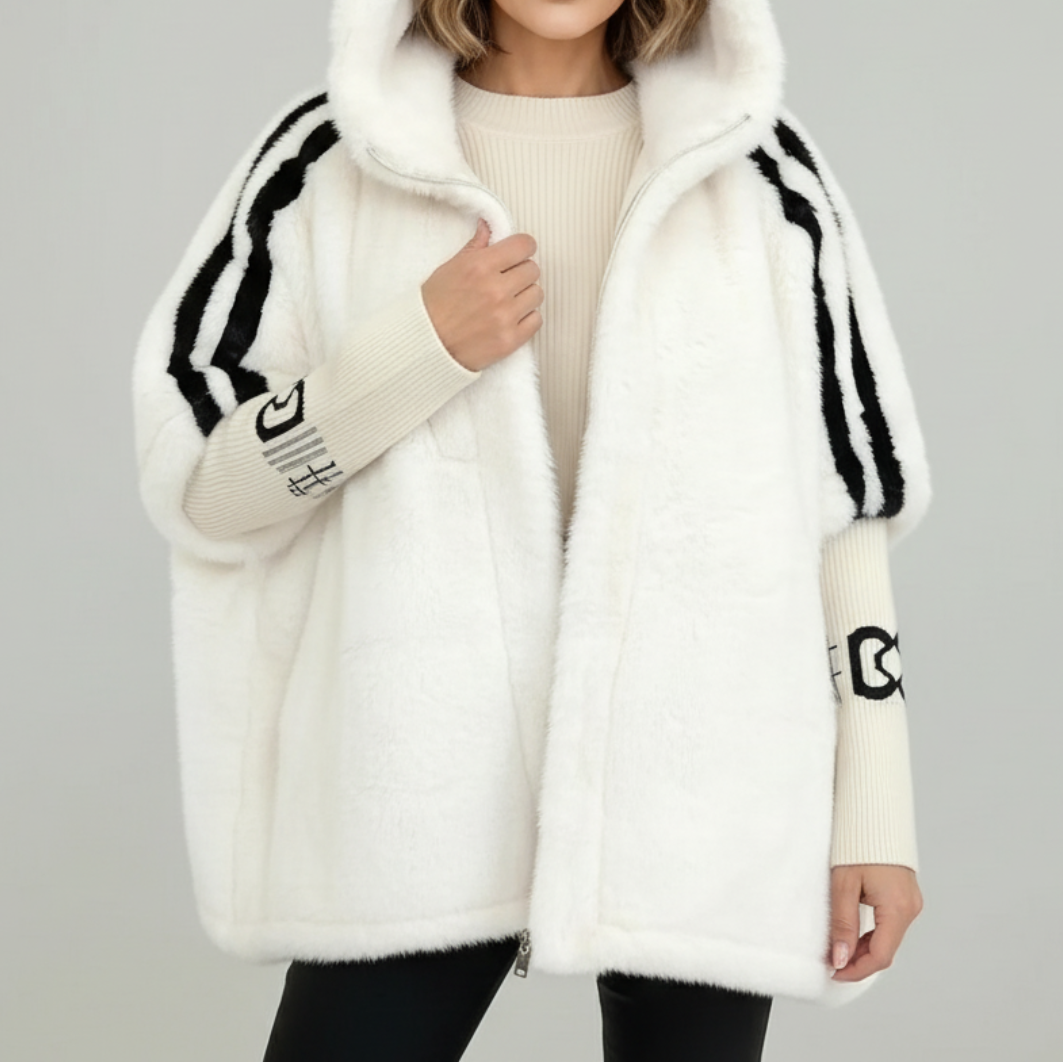NORAH | Warm Hooded Teddy Coat