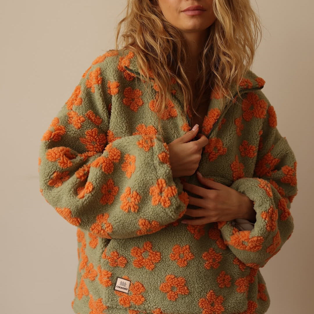 Daisy | Long Sleeve Fleece Hoodies