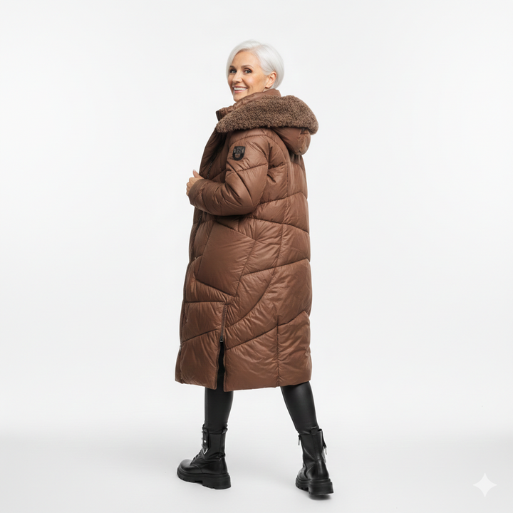 Naomi™ - Long Quilted Winter Coat