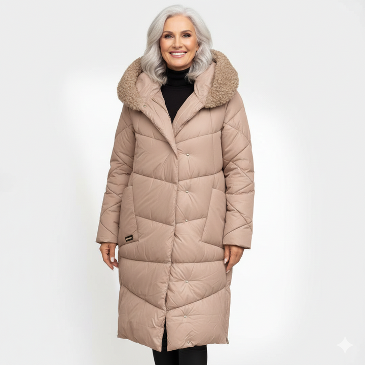 Naomi™ - Long Quilted Winter Coat