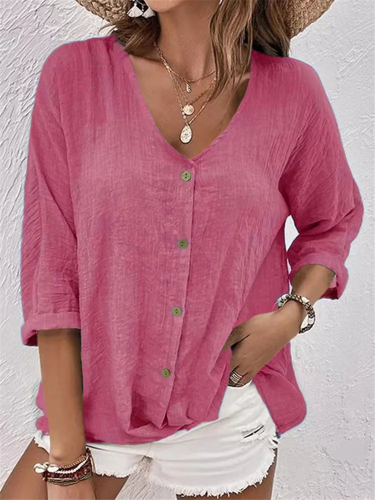 Alana - Linen Shirt