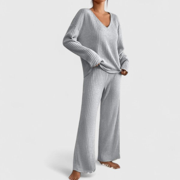 Elin - Comfy Ribbed Lounge Set