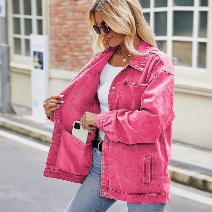 Jackie | Casual Luxe Jean Jacket