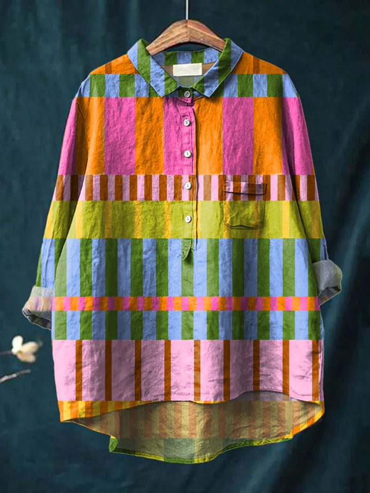 Amber Linen Blouse