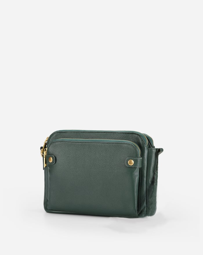 JENNIE | CHIC THREE LAYER CROSSBODY BAG